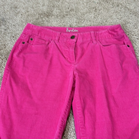 Boden Pink Corduroy Pants 6P - Picture 2 of 5